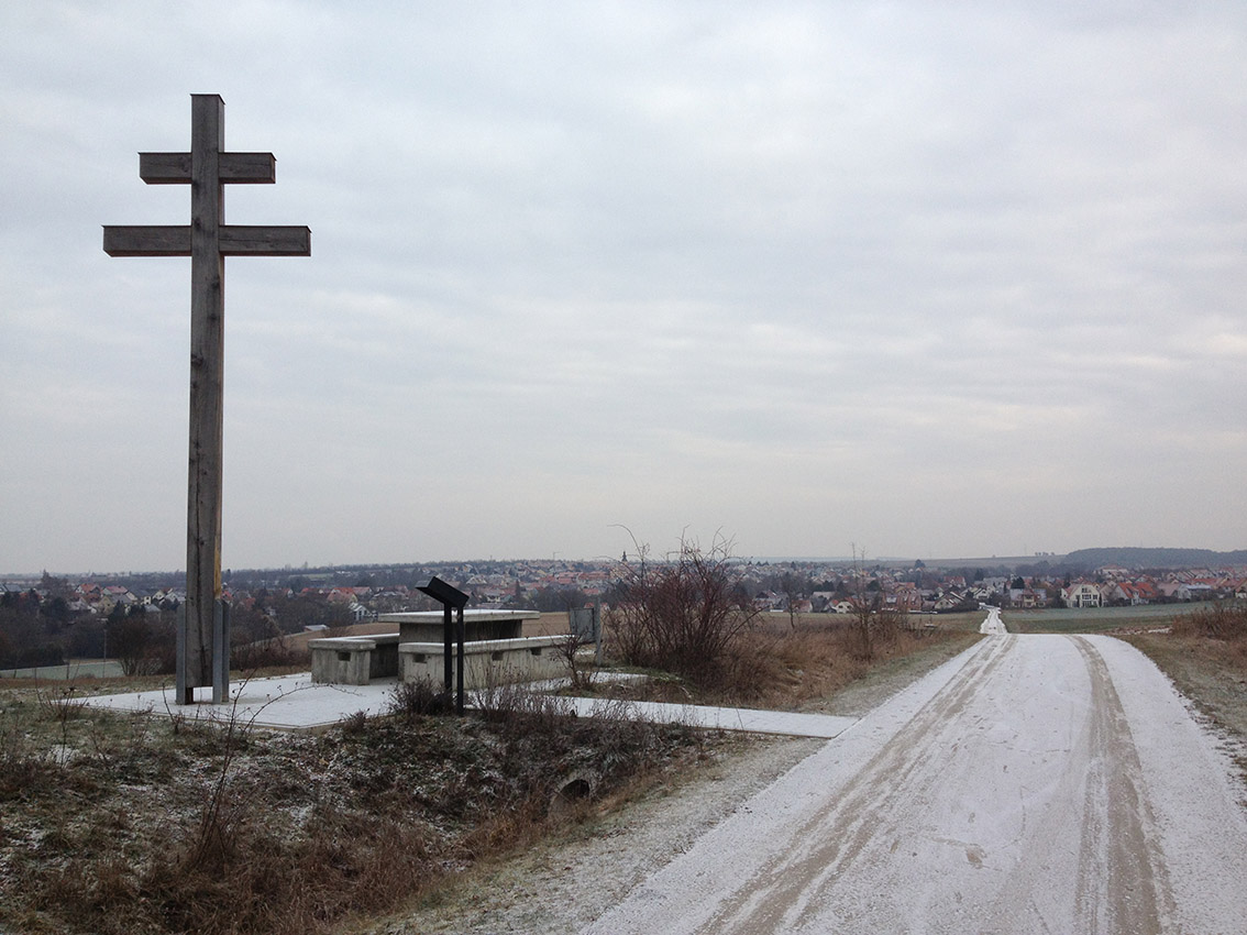 Der Winter von seiner sanften Art.