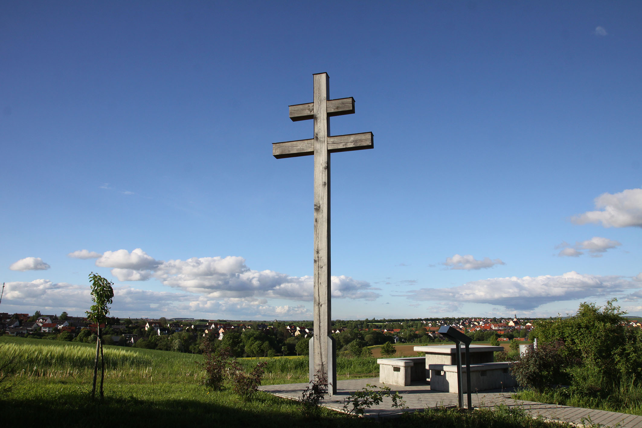 Patriarchenkreuz von Kürnach am Hafler