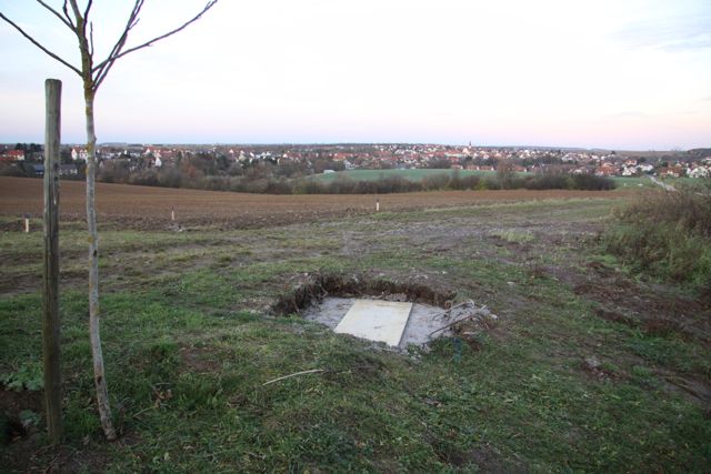 Das Fundament des patriarchenkreuzes