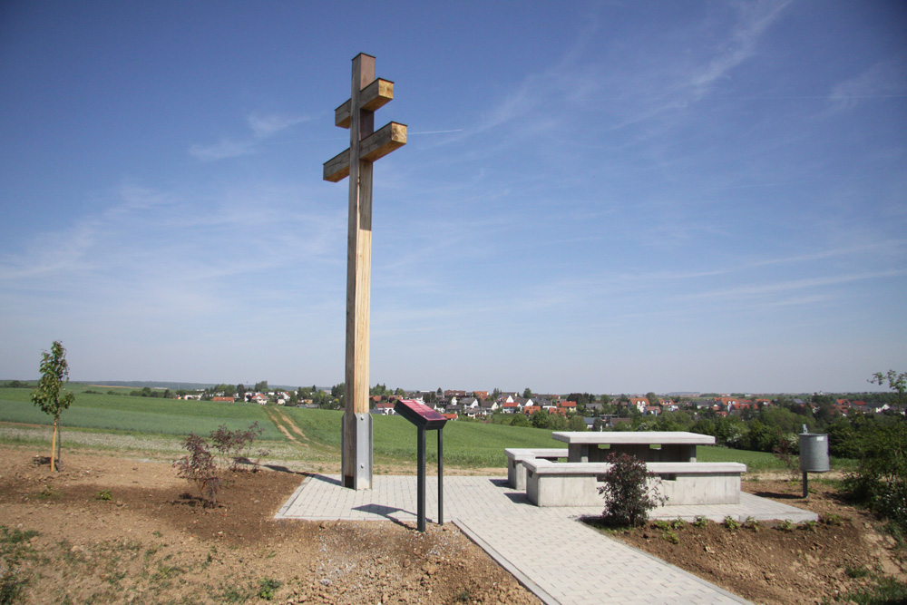 Das Patriarchenkreuz am 6 Mai 2011